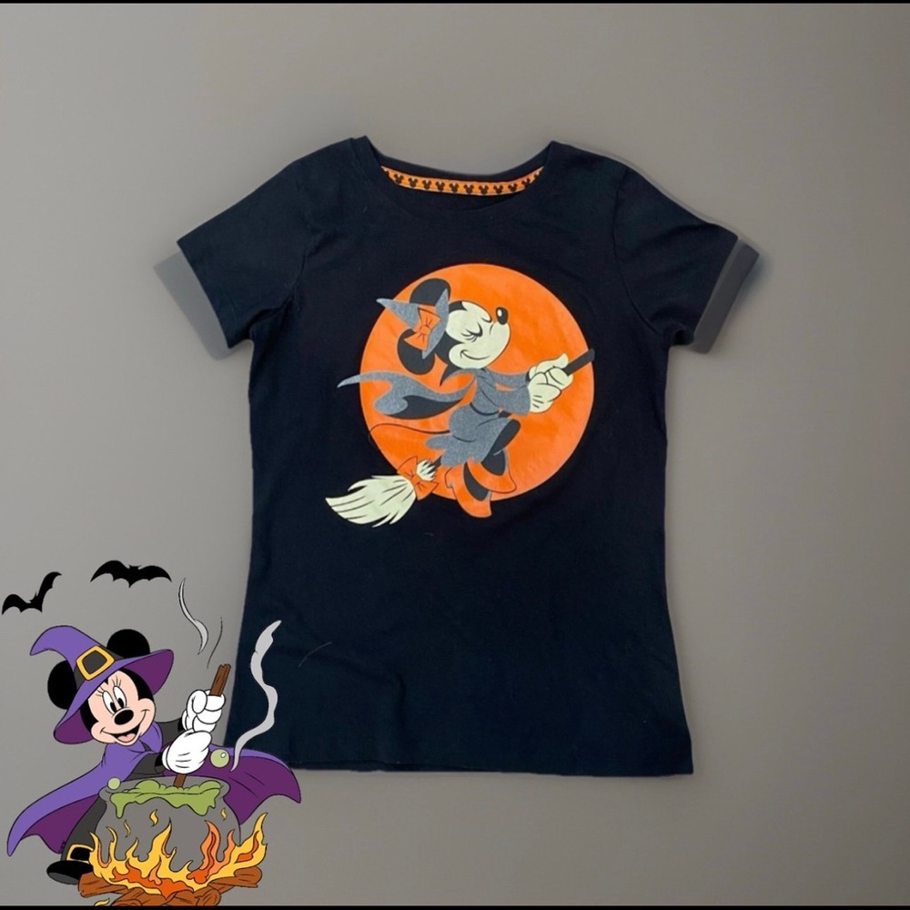 Disney Minnie Mouse Witch Tee - Glow in the Dark